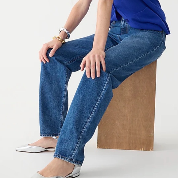 J.Crew Slouchy straight jean in Turney Wash - Picture 2 of 13